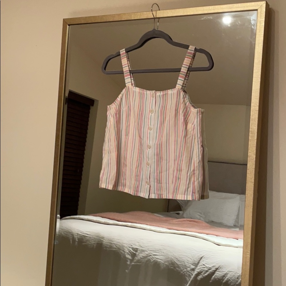 Madewell rainbow tank